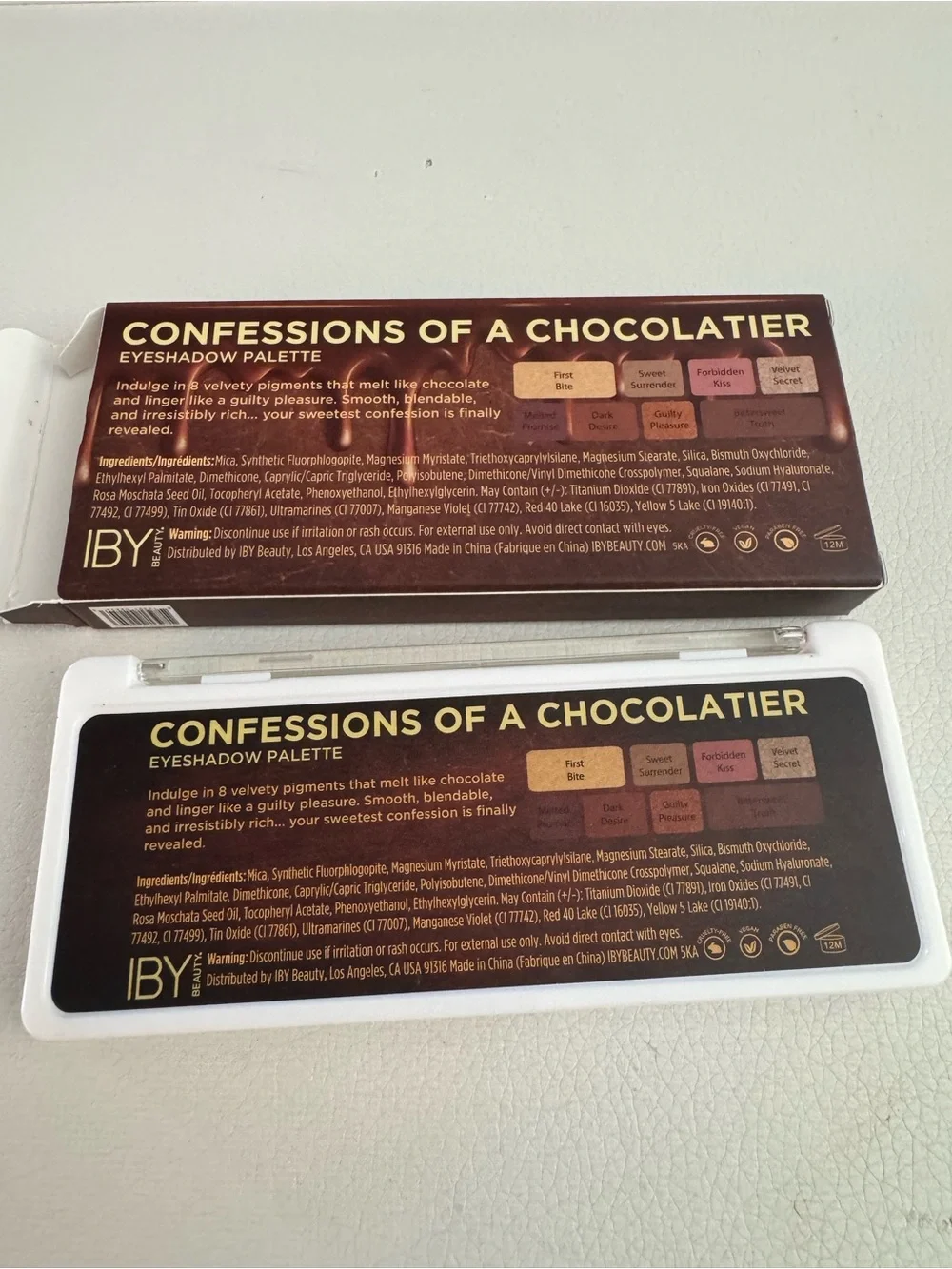 IBY Chocolatier Eyeshadow Palette - 8 Shade